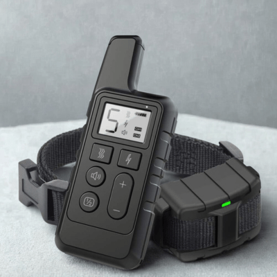 collier anti aboiement pour chien calmdog noir
