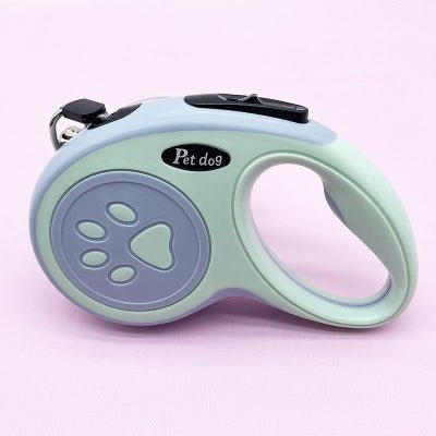 laisse pour chien enrouleur loopiflex vert clair