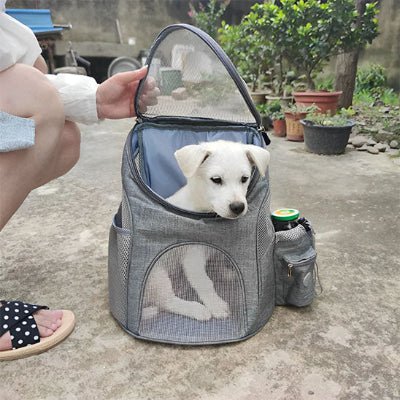 sac a dos pour chien pawpack gris