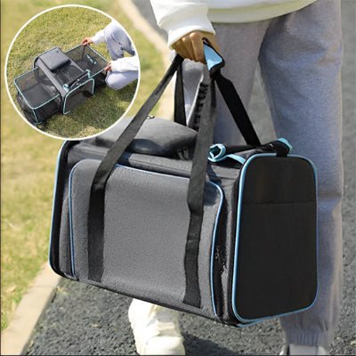 sac de transport pour chien multibag bleu option