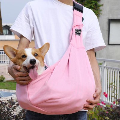chien sac de transport zenbag rose confort