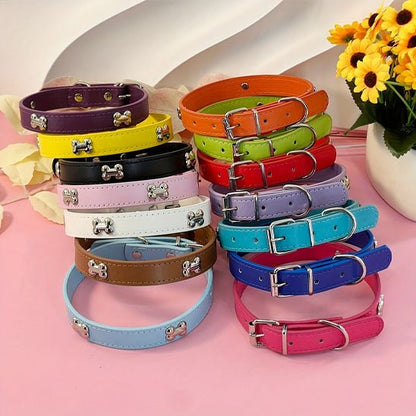 collier pour chien en cuir osdesign variantes