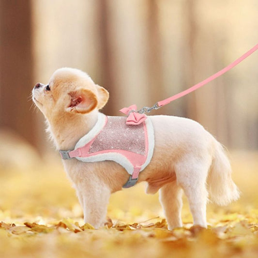 harnais chiot tenderpaw rose complet